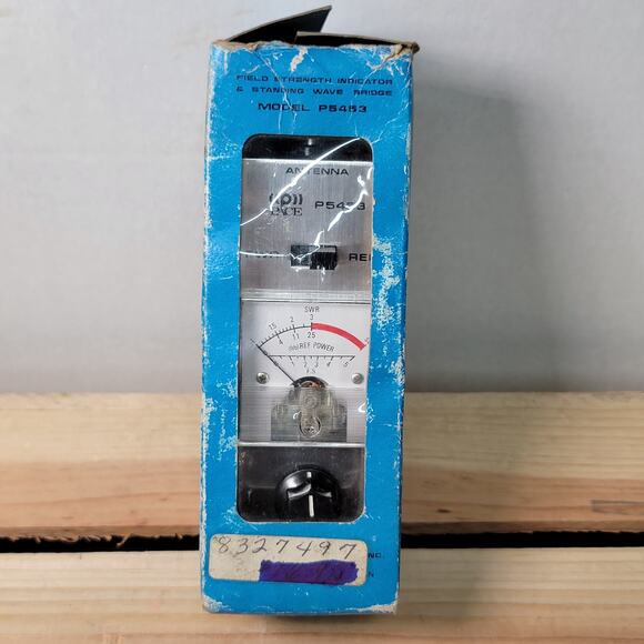 VINTAGE SWR Instrument and Field Strength Indicator Model P5453 - Picture 7 of 9